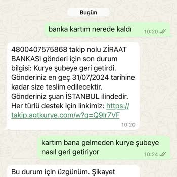 AGT Kargo Firmasının İş Bilmezliği