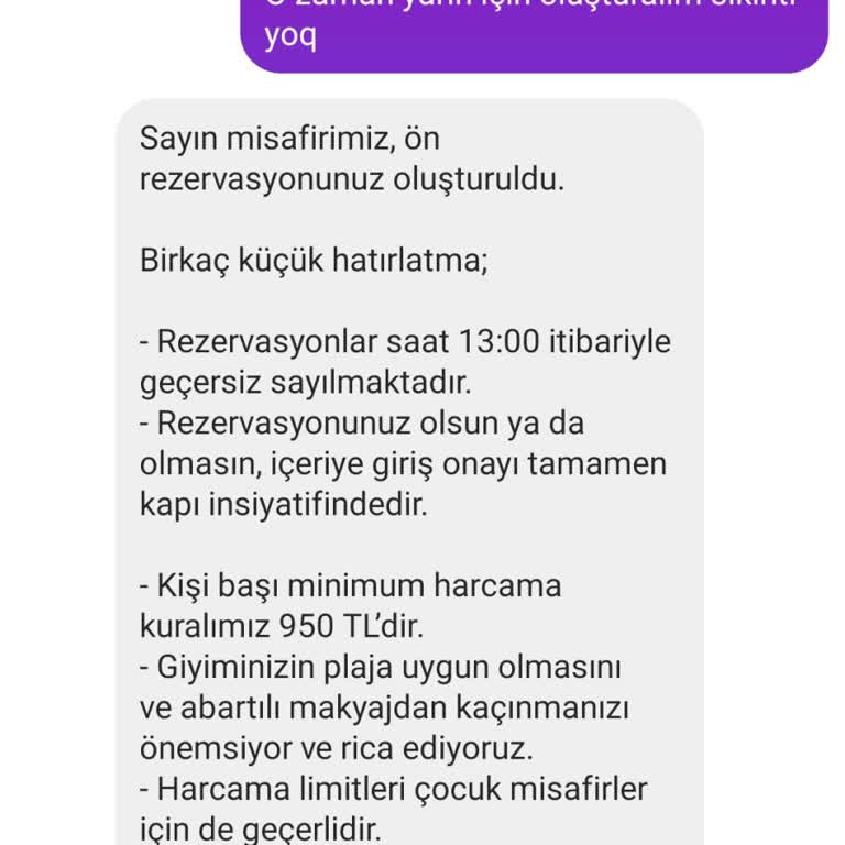 Alaçatı Om Paparazzi Rezervasyon Sıkıntısı, Sorunu