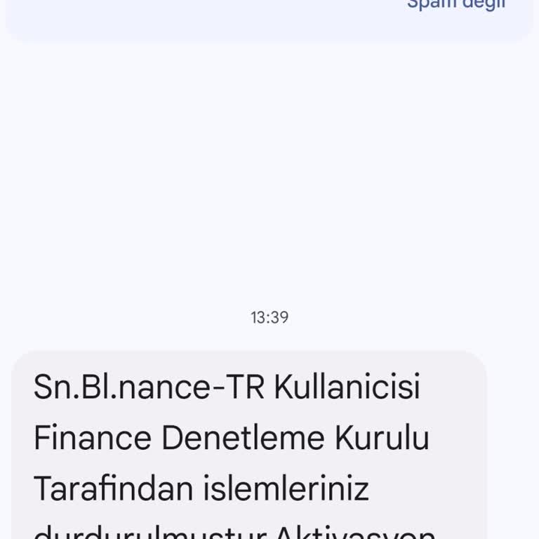 İLYASOLCAY (SMS) Tarafıma Gelen Mesaj!