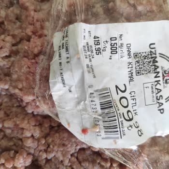 Migros Sanal Market Bozuk Kıyma Gönderdi
