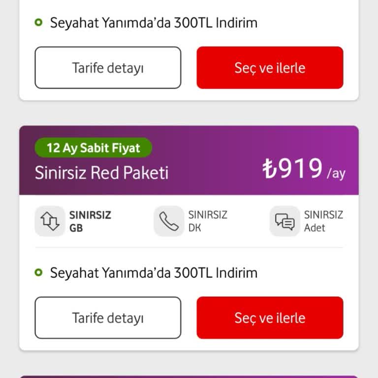 Vodafone Fahiş Fiyatlar Ve Geçilecek Mantıklı Tarifelerin Olmaması