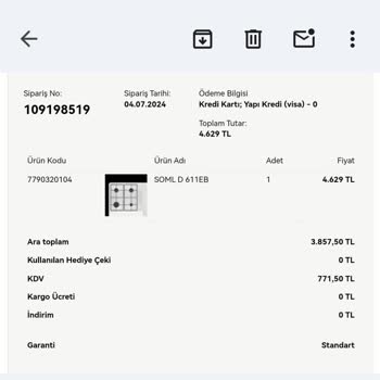 Arçelik İnternet Siparişi Korsan Site Gibi