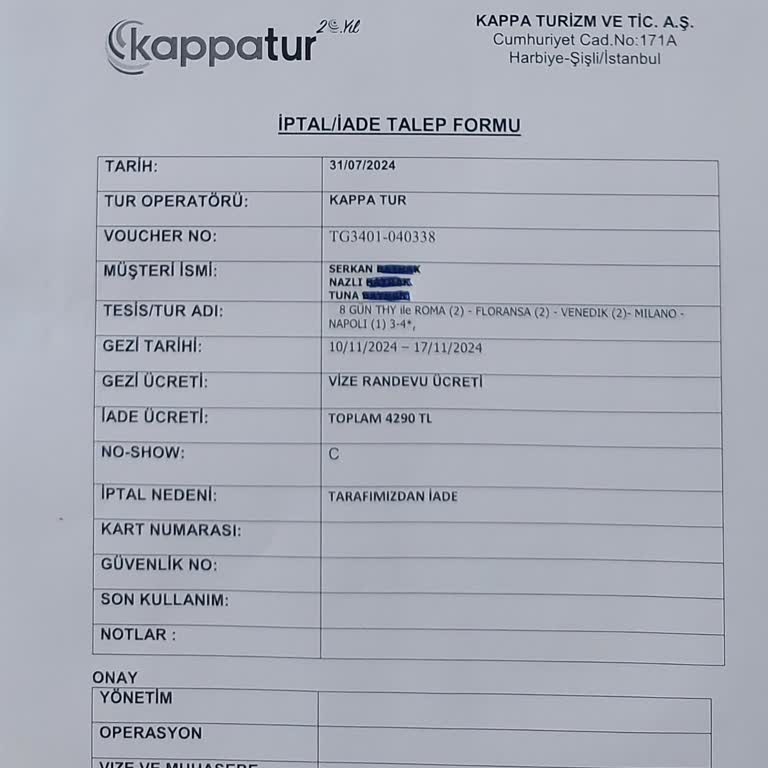 Kappa Tur İtalya Turu