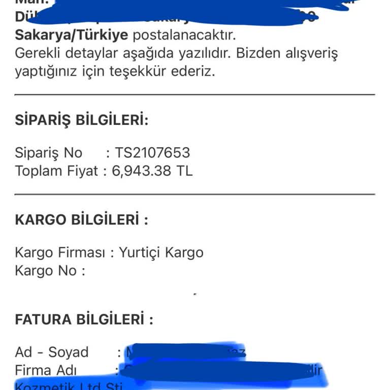 Gustomarkt Ödemesi Yapılmış Ürünü Yollamıyor