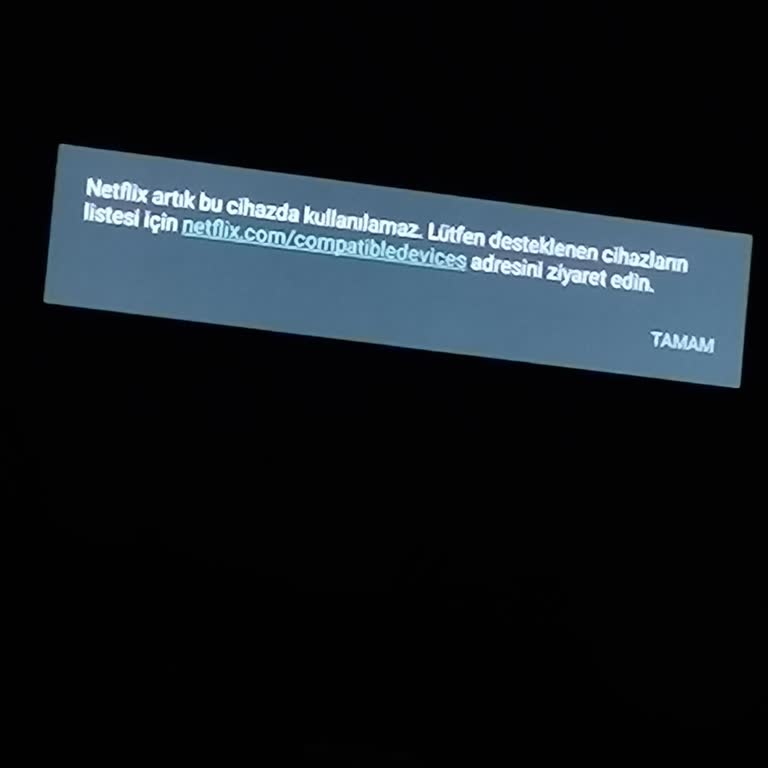 Netflix İzleyemiyoruz Acil Çözüm İstiyoruz