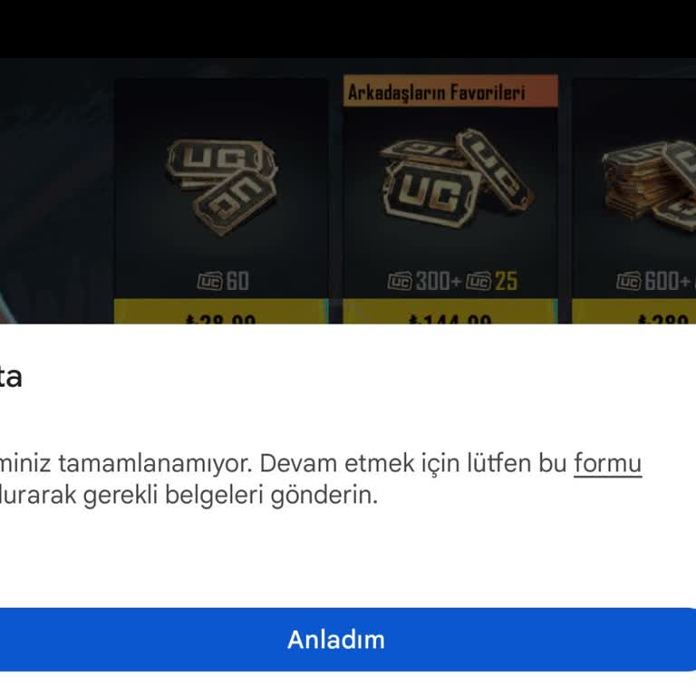 Google Play Mobil Ve Kart Ödemesi Yapılamıyor Bloke Koyulmuş
