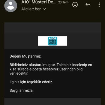 A101online.magazalarzincirim.com Hatalı Kargo Takip Numarası