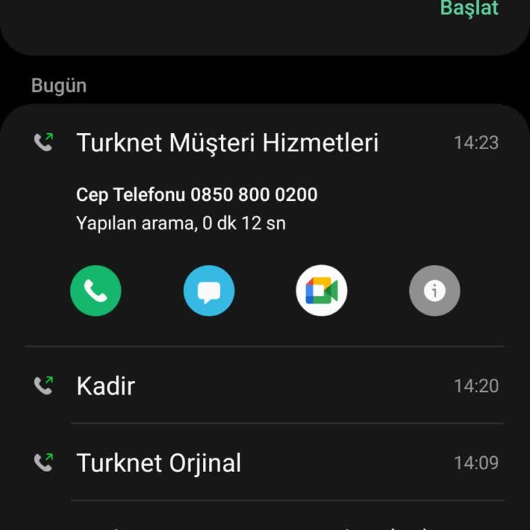 TurkNet 08508000200 Müşteri Numarası Değildir