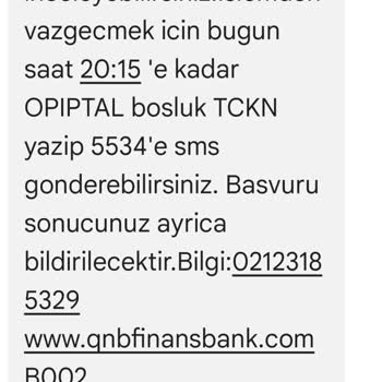 Onb QNB Finansbank Kredi Kartı Yapılandırma Mağduriyeti