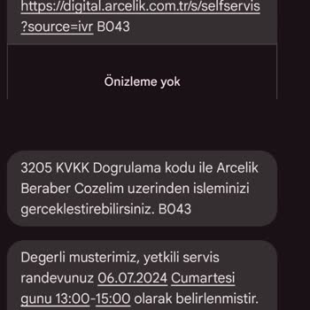 Arçelik Buzdolabı 1 Aydır Teslim Edilemiyor.