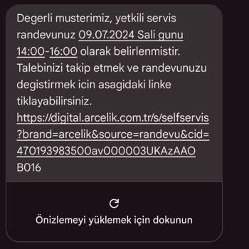 Arçelik Buzdolabı 1 Aydır Teslim Edilemiyor.