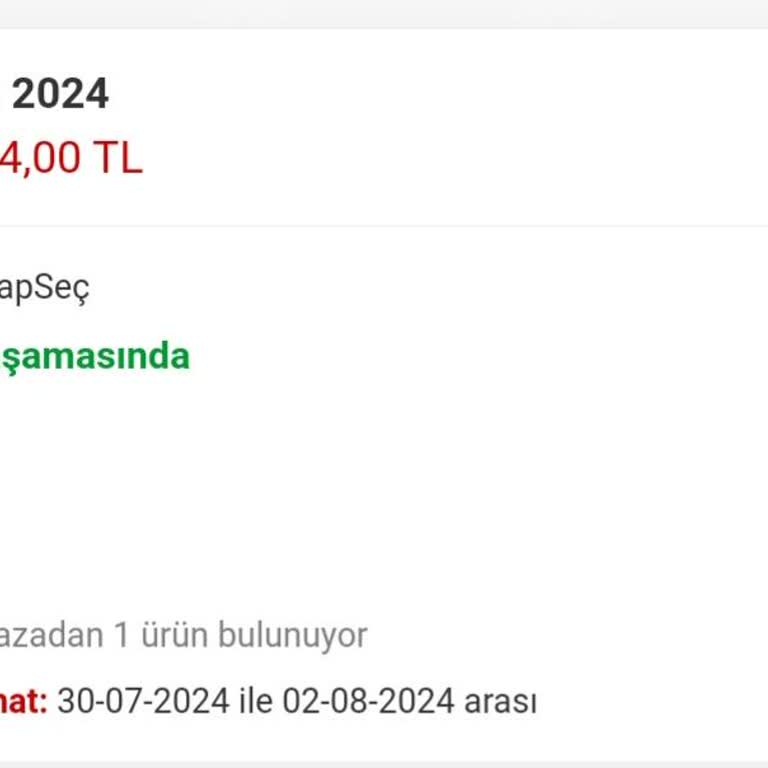 Kitap Seç Kargom Hala Hazırlanıyor