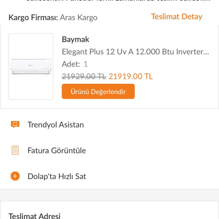 Kocaeli Körfez Baymak Servis Sorunu
