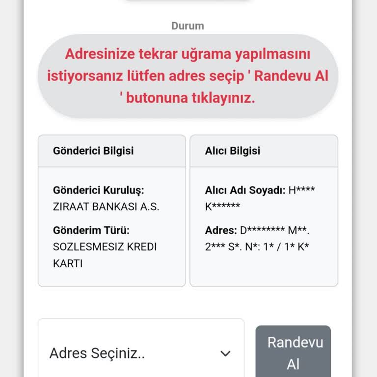 Kuryenet Kredi Kartı Teslimat