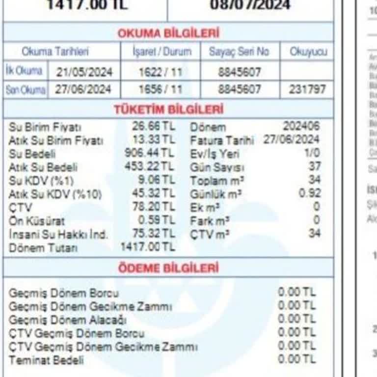 İSKİ Fatura Şikayet