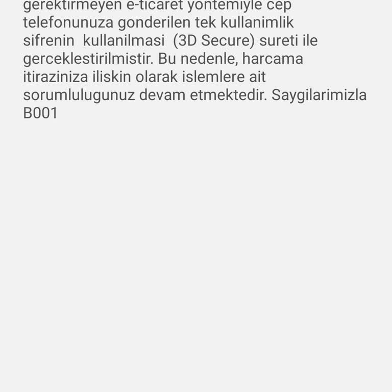 VakıfBank Yanlış Ödeme Ve İlgisiz Banka Yanıtı