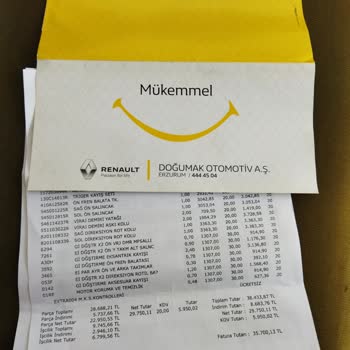 Dacia Aracımın Ön Düzen Bakımı