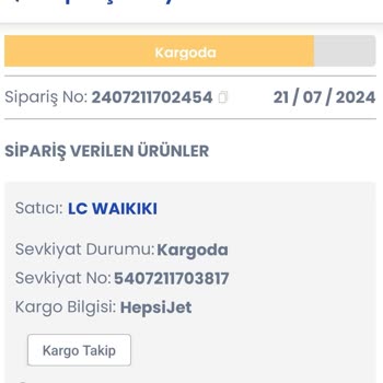 LCW Online Alışverişi Ve Hepsijet Kayıp Kargo