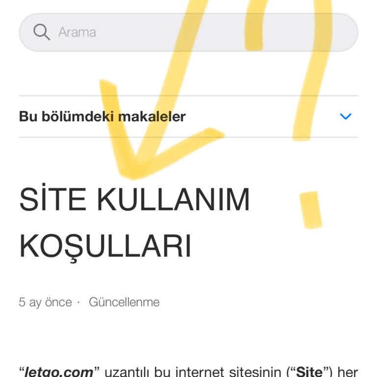 Letgo Destek Hizmetleri Yetersiz Değil Hiç Yok!