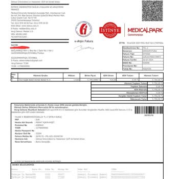 Medical Park Hastanesi 18.000 TL Kan Testi Ücreti İstemesi