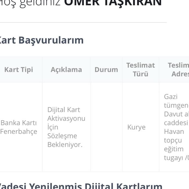 Passolig Kart Dijital Kart Aktivasyonu Bekleniyor