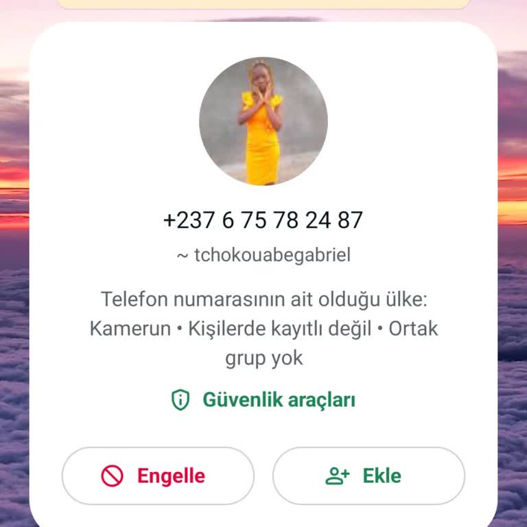 WhatsApp'tan Gelen Şüpheli Mesaj On Do At