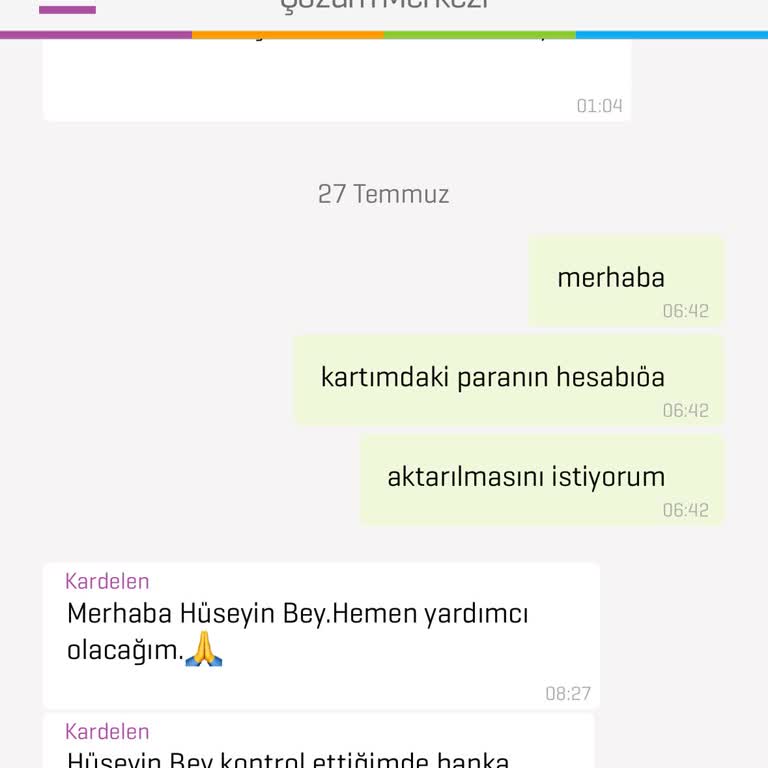 Enpara Kredi Kartıma İade Edilen Harcamaya El Koydu