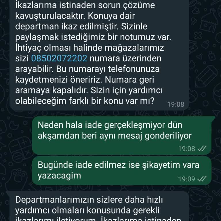Migros Hemen Ürünü Getirmediği Halde Para İadesi Yapmadı