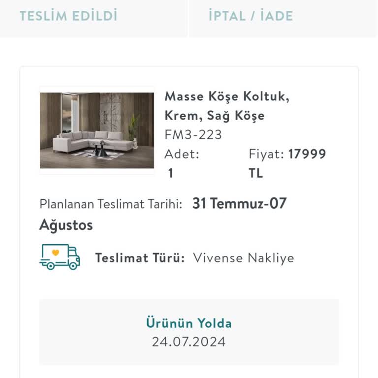 Vivense İnegöl Deposu Yeter Artık