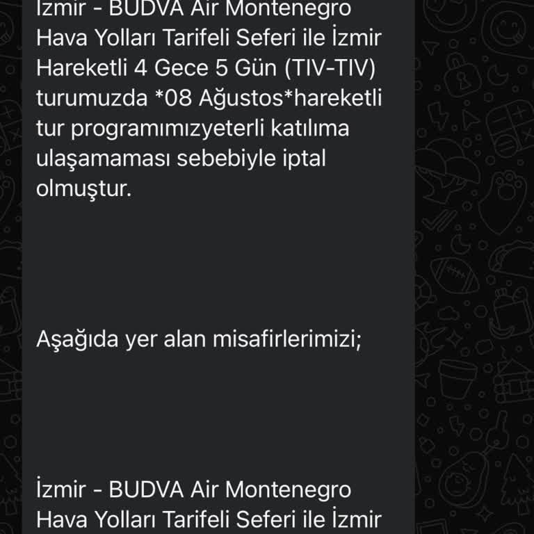 İptal Edilen Tur Ve Mağduriyet: Pronto Tour'dan Kötü Deneyim