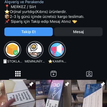 Siirttbc (Instagram) Sigara Yanıltıcılığı!