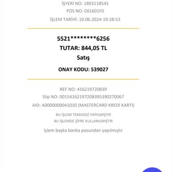 A101 Yanlış Çekilen Tutarı İade Etmedi