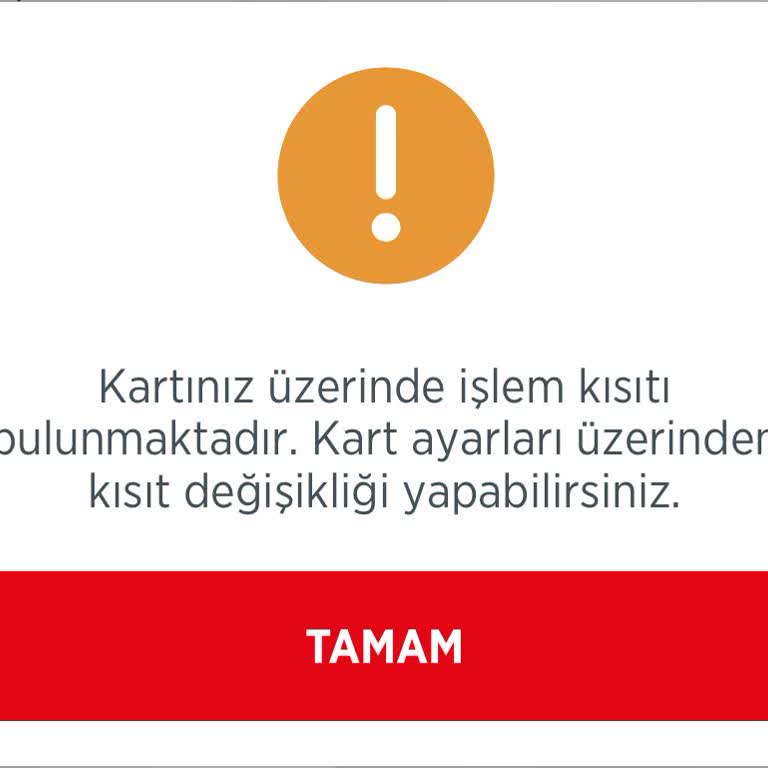 Ziraat Bankası Nakit Avans İşlem Kısıtı