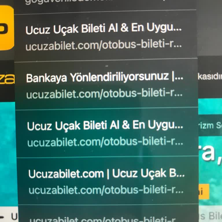 Ucuzabilet Bilet Alımı Sonrası Yaşanan Sorunlar Ve İade Süreci