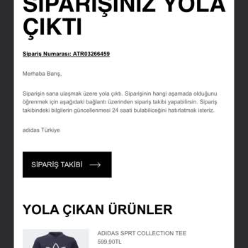 Adidas Müşteriyi Umursamıyor 3 Gündür Kargo Hareketi Yok