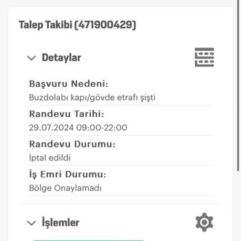 Arçelik 574561 Eb Yan Duvarları Dalgalandı Arçelik Değişimi Yapmıyor