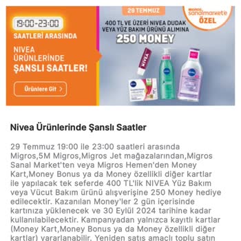 Migros Money Puan Yüklenmedi