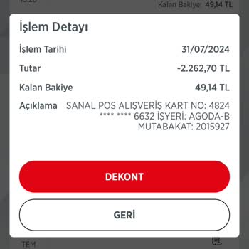 Agoda Haberim Olmadan Para Çekmiş