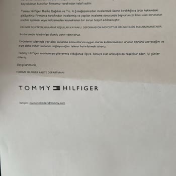 Boyner Tommy Ayakkabı Ürün Hatası Ve Kurum Reddi