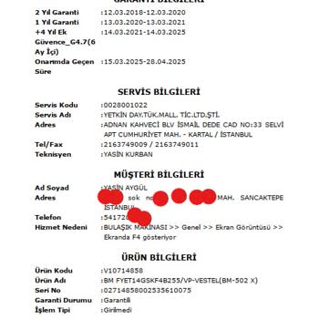 Devamlı Arıza Yapan Vestel Bulaşık Makinesi