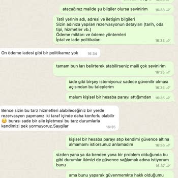 Riserva Urla Güvenilirlik Sorunu Ve Yetersiz İletişim