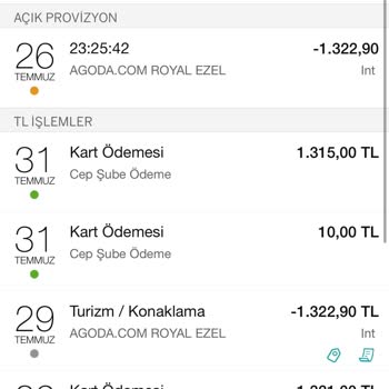 Agoda İki Kere Para Çekme İşlemi