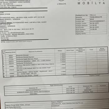 Enza Home Garanti Sorunu Ürünleri Tamir Diye Alıp Müşteri Oyalama