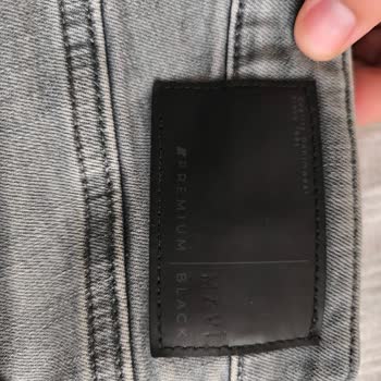 Mavi Kot Pantolon Ağ Açılması