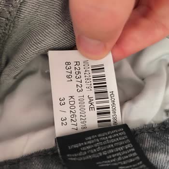 Mavi Kot Pantolon Ağ Açılması