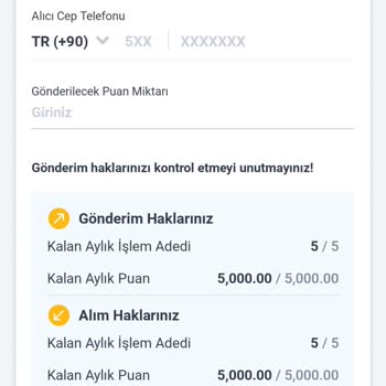 Pegasus Bol Bol Puan Uygulamasındaki Transfer Sorunu Ve Diğer Hesap