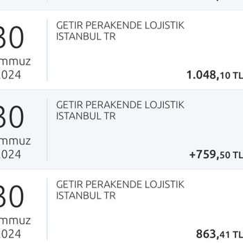 Getir Uygulamasında Yaşanan Ödeme Sorunları Ve İade Problemi