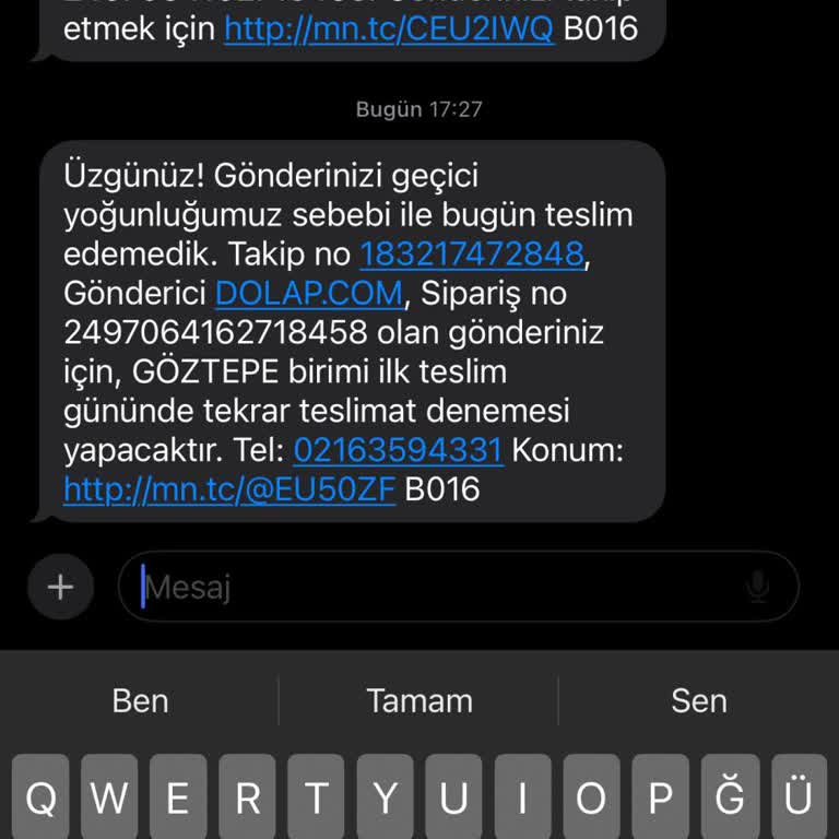 MNG Kargo Kargo Teslimatında Sorumsuzluk Ve İletişim Eksikliği