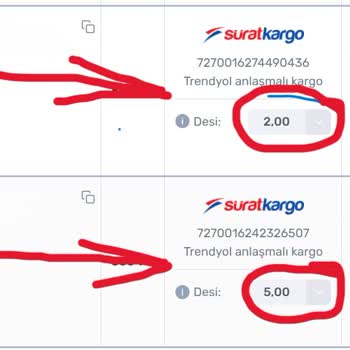 Bolu Gerede Sürat Kargo Desileri Fazla Yazarak Haksız Kazanç Sağlıyor.