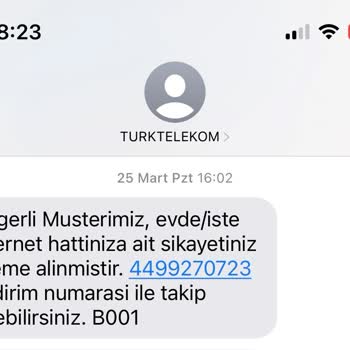 Türk Telekom 5 Aydır Hizmet Yok Fatura Çıkartıyor.